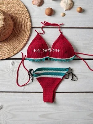 Watermelon bikini summer
