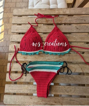 Watermelon bikini summer