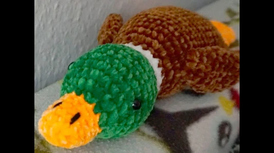 Crochet Pattern Cuddly Duck Named Dotti!