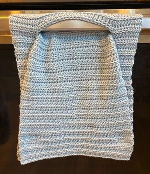 Keyhole kitchen towel