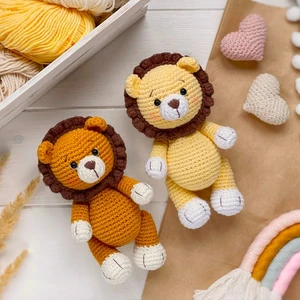 Lory the lion amigurumi crochet pattern