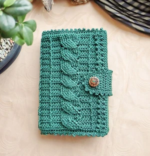 Druid Forest Crochet Book Cover Pattern