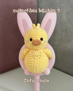 Cutie Chick - Collectible bEsties - market make amigurumi