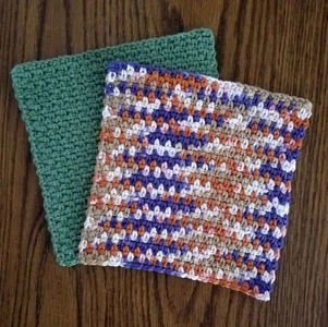 Woven Dishcloth Crochet Pattern