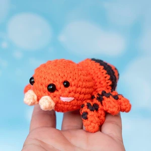 Spider Keychain Crochet pattern