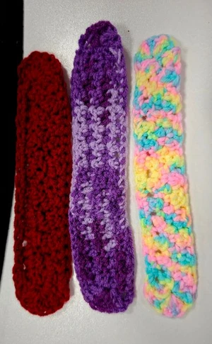 Round End Textured Bookmark
