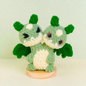 Twin Head Dragon Crochet Pattern