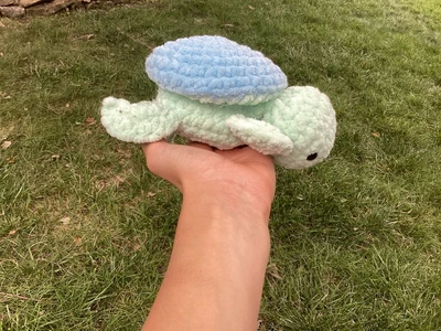 Turtle with popping shell