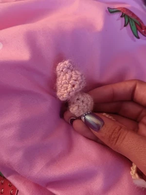 Mini Mushroom Keychain