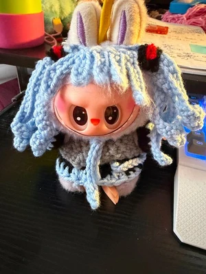 Blue idol labubu outfit (untested)