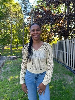 V-Neck Summer Sweater