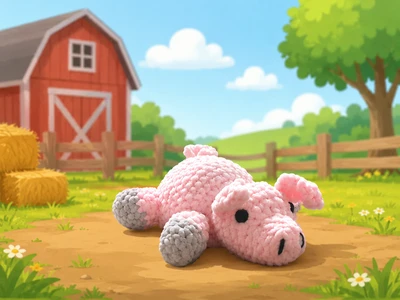 Penny the pig.