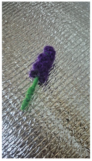 A cute mini Hyacinth Flower NO SEW
