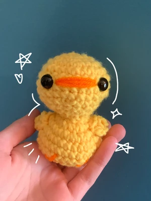 Cute free duck pattern!