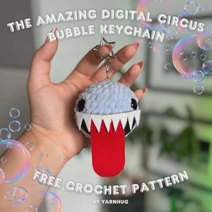 Bubble Keychain Crochet Pattern.