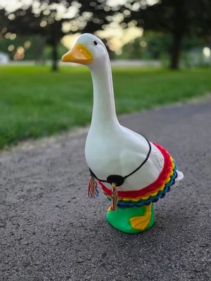Porch Goose Pride Outfit