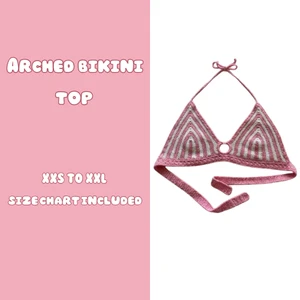 Arched Bikini Top