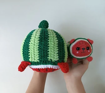 Low-sew Watermelon Cat