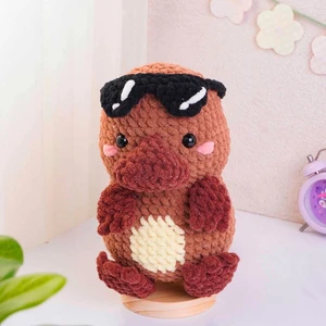 Sleepy Platypus Crochet Pattern