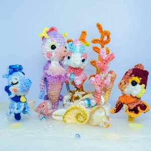 How to Crochet Seahorses | Free Crochet Pattern (US English)