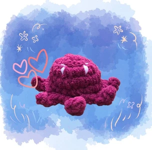 Cute no sew octopus