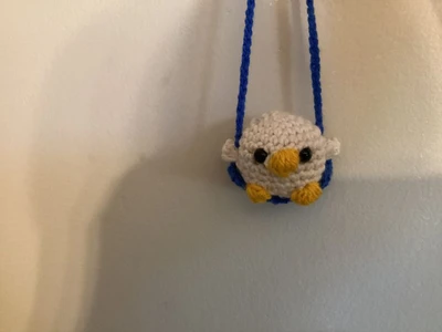 cute no sew duck car hanger