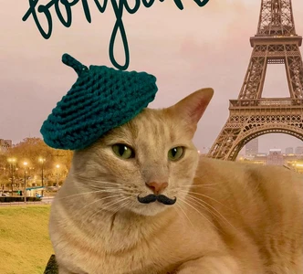 Cat French Beret