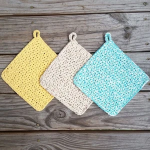 Textured Potholder Crochet Pattern