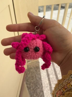 Pinkie pie keychain