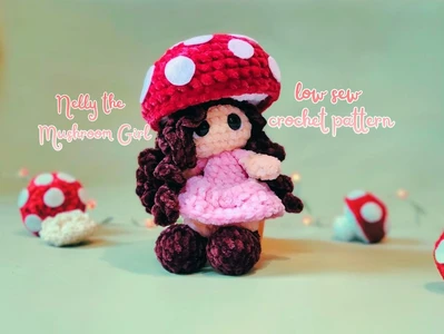 Nelly the lowsew mushroom girl