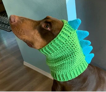 Dinosaur Dog Snood Cowl