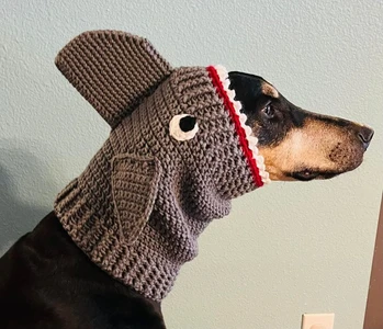 Shark Dog Snood Cowl