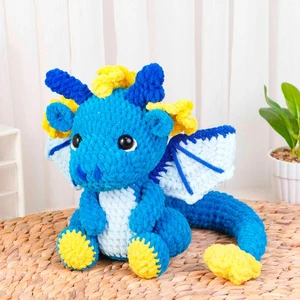 Midnight Dragon Crochet Pattern