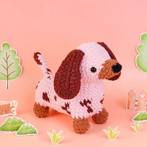 Dottie the Dachshund Crochet Pattern