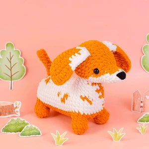 Patches the Dachshund Crochet Pattern