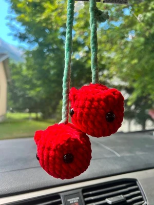 Cherry Kitty Car accessorie/Bag Charm
