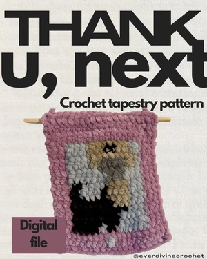 Tapestry - Thank U, Next Ariana Grande Album Cover
