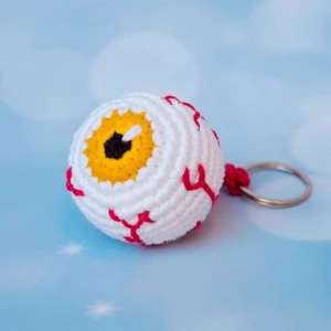 Eyeball Keychain