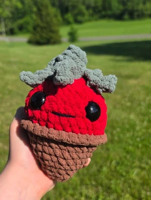 Emery the chocolate covered strawberry