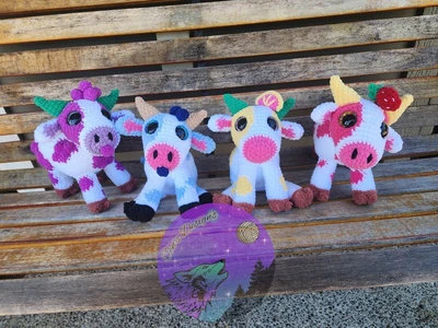 Fruit Cows (low-sew, 2-in-1)