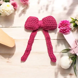 Plush Crochet Bow Pattern