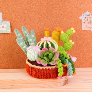 Mixed Plant Pot Crochet Pattern