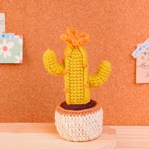 Saguaro Cactus Pot Crochet Pattern