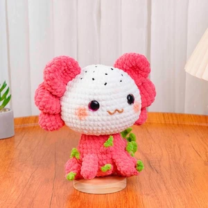 Dragon Fruit Axolotl Crochet Pattern