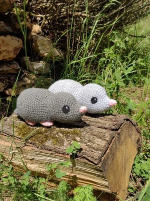 Mole plush - Crochet pattern