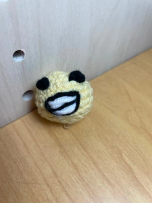 Emoji smile face crochet pattern easy anigurumi