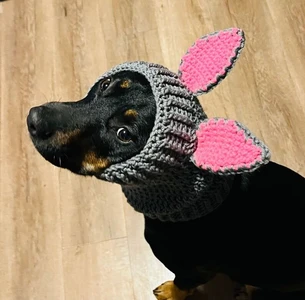 Bunny Rabbit Dog Snood Cowl