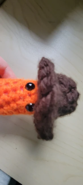 Cute stuffed blob hat