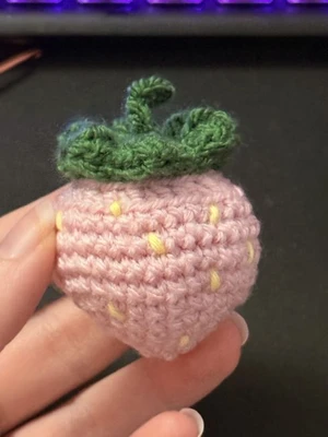 Strawberry Keychain