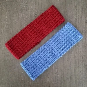 Spider Stitch Earwarmer Crochet Pattern